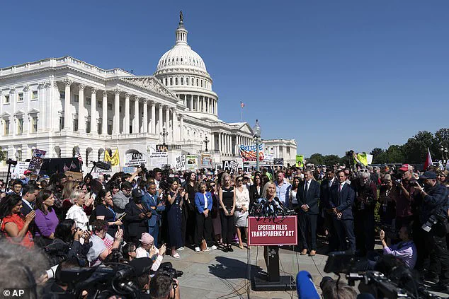 Bipartisan Push for Transparency: Lawmakers Demand Release of Jeffrey Epstein Files, Sparking National Debate on Government Accountability