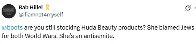 Huda Kattan Faces Backlash After Sharing Anti-Semitic Conspiracy Theories