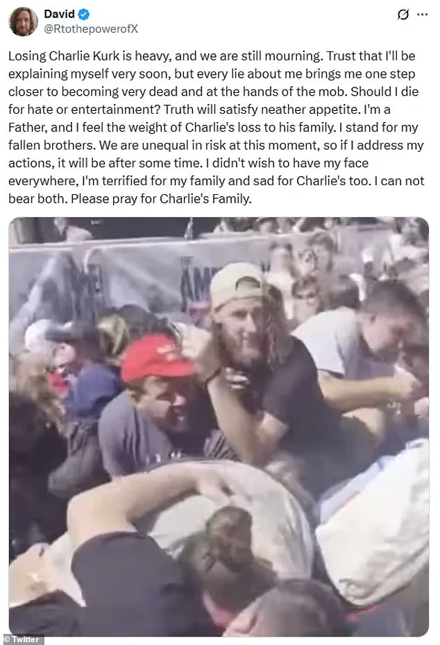 Man Seen Celebrating After Charlie Kirk's Assassination Offers Explanation for Actions