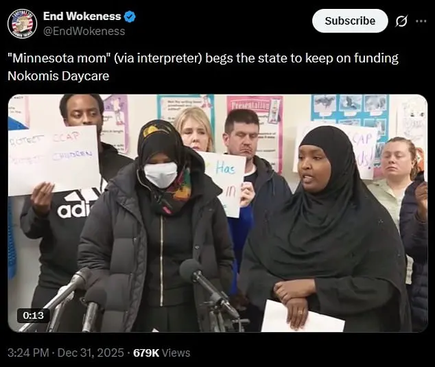 Minnesota Daycare Manager Faces Backlash Over Chrome Hearts Eyewear During Press Conference on Reported Break-In