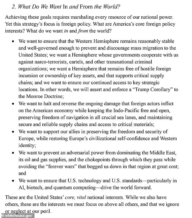 Behind Closed Doors: U.S. Strategy to Reshape Global Order Revealed