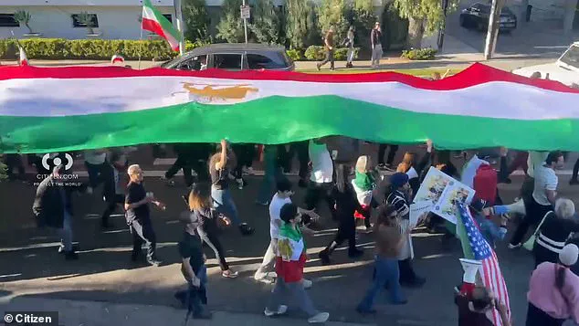 Chaos Erupts at Pro–Iranian Rally After Deliberate Truck Crash Sparks Concerns Over Political Motivation