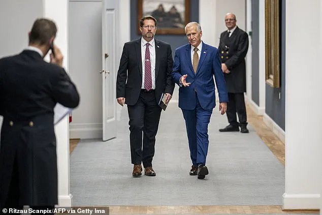 Privileged Access: Senator Tillis's Confidential Moment in the Heart of Geopolitical Tensions