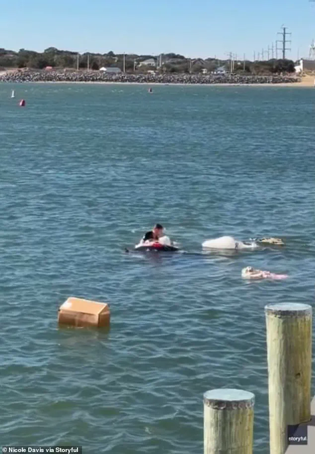 Employee's Footage Shows Daring Rescue as SUV Sinks Near Bubba's Restaurant