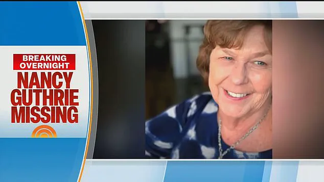 FBI Involved in Search for 84-Year-Old Nancy Guthrie as NBC's Today Show Sparks Community Concern in Tucson