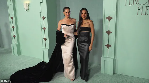 Meghan Markle Steals Spotlight at Fifteen Percent Pledge Gala in Controversial Zelda Wynn Valdez-Inspired Dress