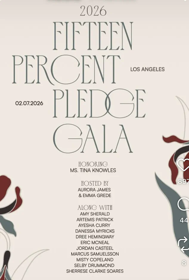 Meghan Markle Steals Spotlight at Fifteen Percent Pledge Gala in Controversial Zelda Wynn Valdez-Inspired Dress