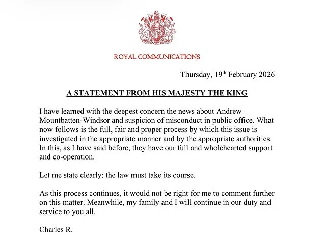 Royal Family Unites Behind Justice as Prince Andrew's Arrest Rocks the Monarchy