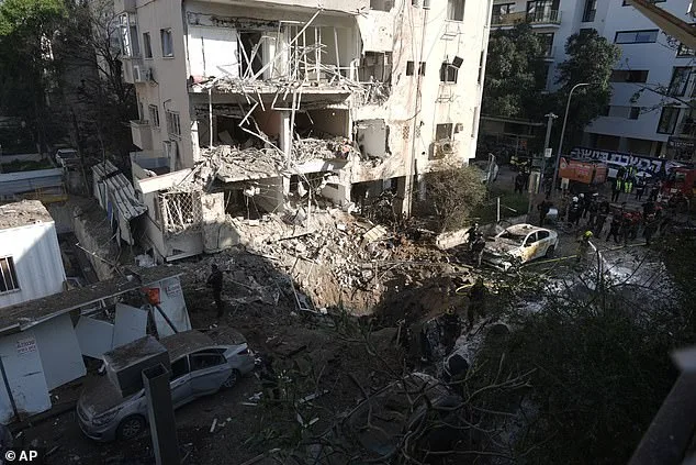 Iran Launches Missile Strikes on Tel Aviv and Israeli Cities, Causing Injuries and Destruction