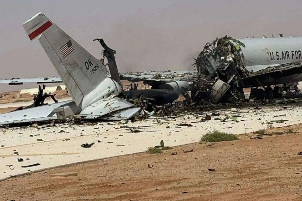Iranian Missile Strike Destroys U.S. E-3 Aircraft in Saudi Arabia
