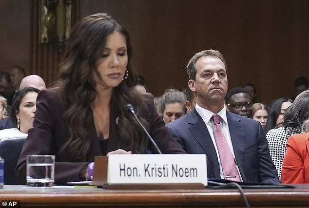 Trump Caught in Controversy as Daily Mail Exposes Alleged Secrets of Kristi Noem's Husband, Raising National Security Concerns