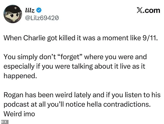 Joe Rogan's Contradictory Account of Where He Was During Charlie Kirk's Assassination Sparks Online Debate