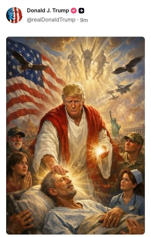 Donald Trump's Controversial AI-Generated Jesus Post Deleted Amid Fierce Backlash from Base and Critics