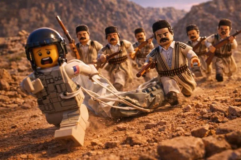 Iranian Lego-Style Animations Go Viral, Spreading Political Narrative.