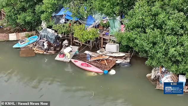 Hawaii officials race to clear massive homeless encampment in Kalihi before hurricane season.