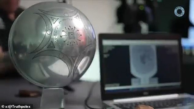Trump releases UFO footage showing metallic spheres over global locations.