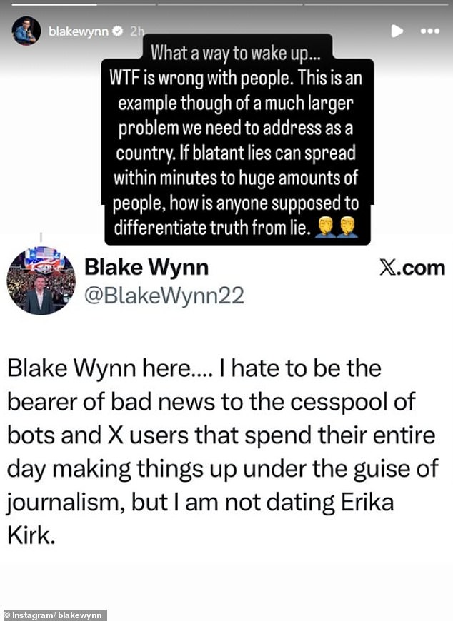 Erika Kirk Denies New Boyfriend Rumors Amid Project Constitution Harassment Campaign