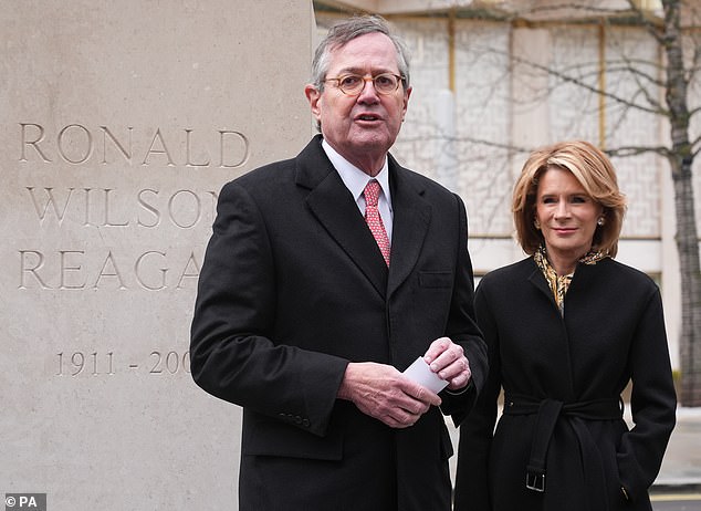 Ambassador urges Britain to stop apologizing and exploit fossil fuel reserves.