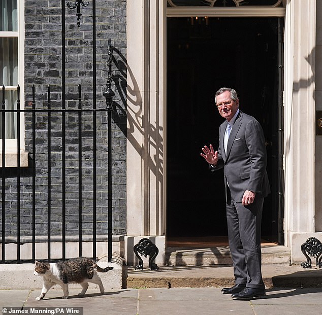 Ambassador urges Britain to stop apologizing and exploit fossil fuel reserves.