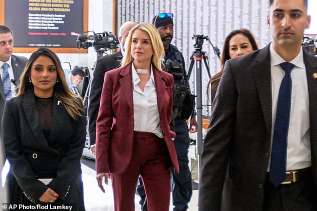 Ousted AG Pam Bondi calls Ghislaine Maxwell 'very evil' in unreleased hearing.