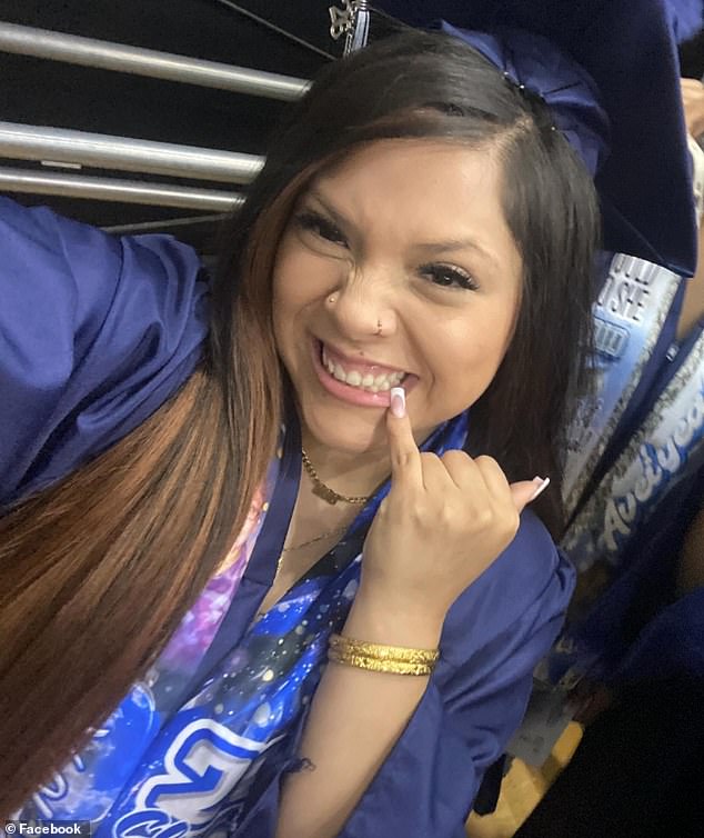 Kansas high school administrator forcibly shakes hands with celebrating graduates
